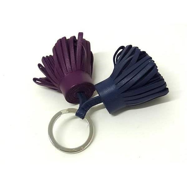 HERMES（エルメス） キーホルダー チャーム カルメン ウノドス レザー 