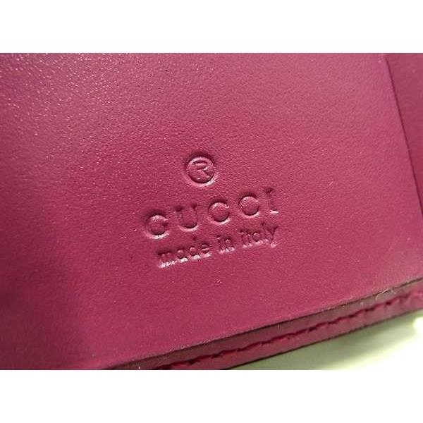 GUCCI（グッチ） キーケース グッチシマ レザー 388682 6連 リボン