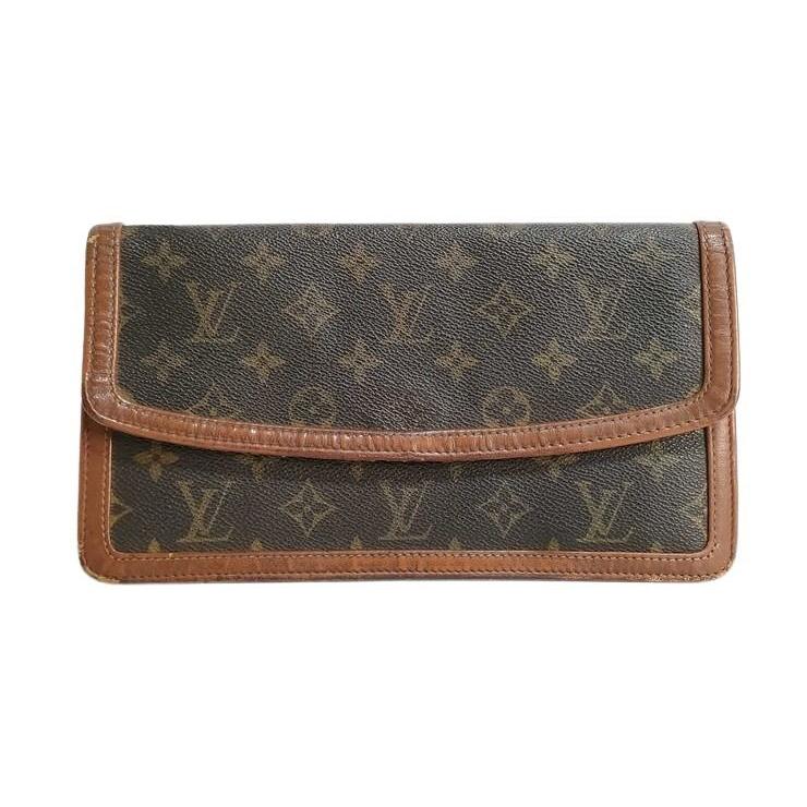 ルイヴィトン ポシェットダム M51812 クラッチバッグ モノグラム ブラウン LOUIS VUITTON（ルイ・ヴィトン） クラッチバッグ ポシェットダムPM