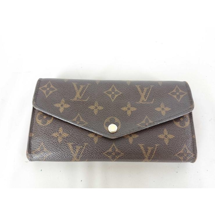 LOUIS VUITTON ルイヴィトン モノグラム フラップウォレット長財布