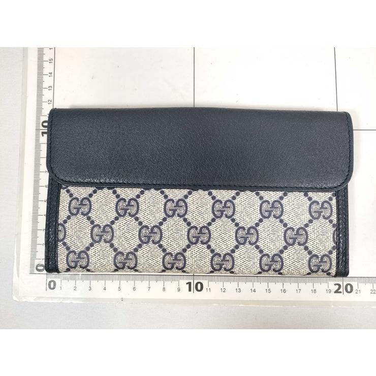 GUCCI（グッチ） 長財布 GGスプリーム インターロッキングG PVC