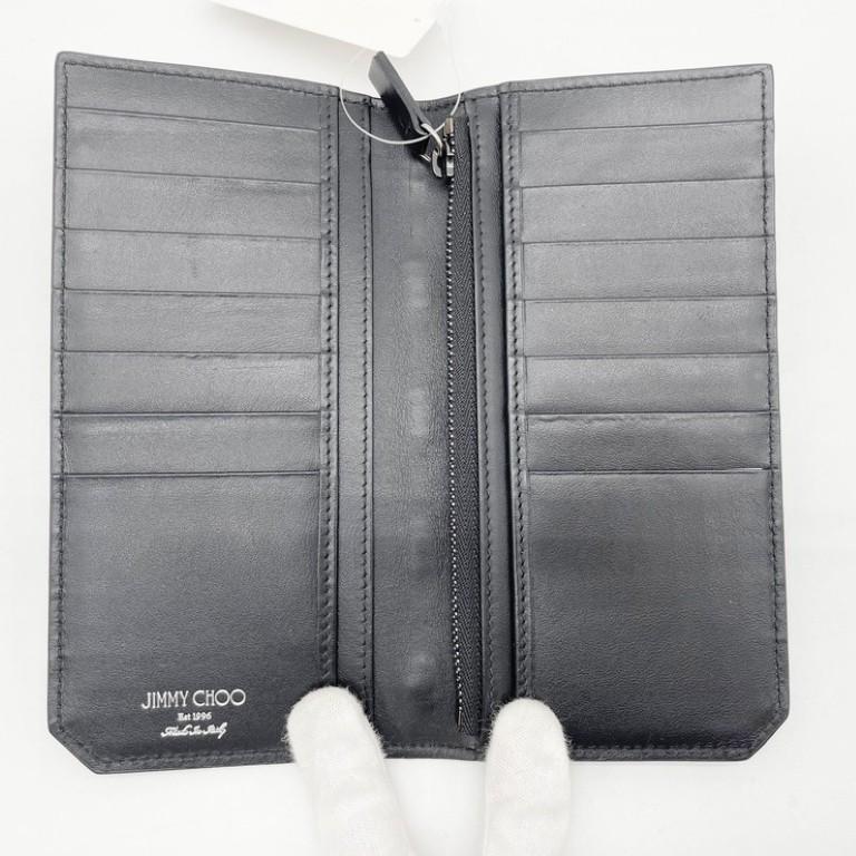 JIMMY CHOO（ジミーチュウ） 長財布 COOPER クーパー レザー ブラック
