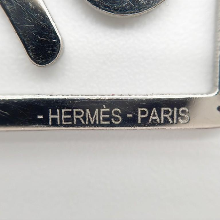 HERMES（エルメス） マネークリップ エスケトル メタル シルバー系 美