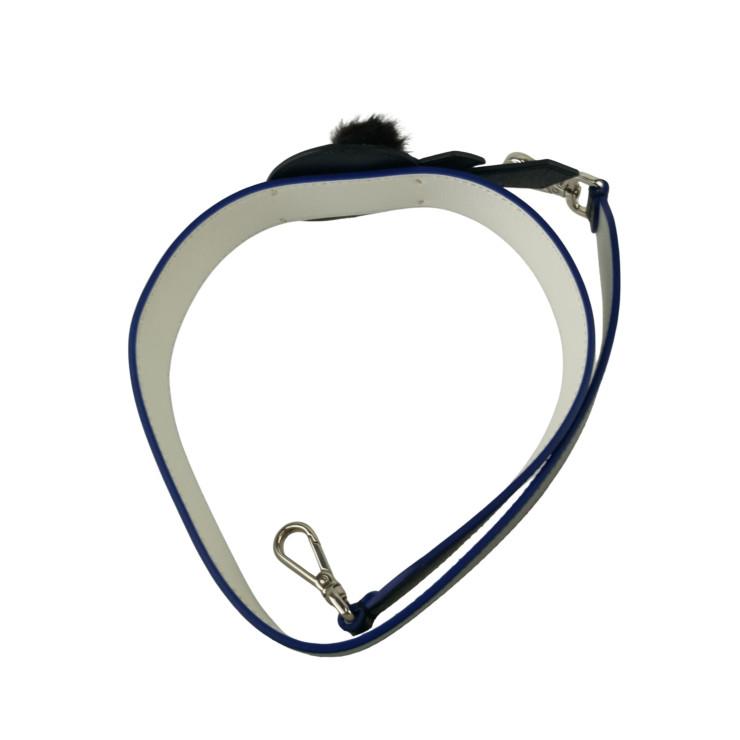 フェンディ ストラップ STRAP YOU KARLITO ストラップ ユー カーリト 8AV077 5R7 レザー ファー - ブラック系 美【本物保証】_5