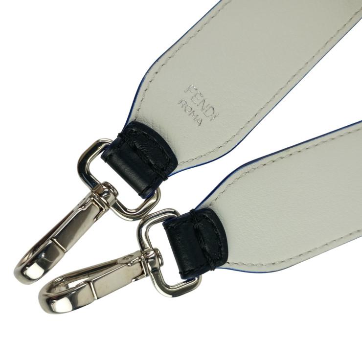 フェンディ ストラップ STRAP YOU KARLITO ストラップ ユー カーリト 8AV077 5R7 レザー ファー - ブラック系 美【本物保証】_7