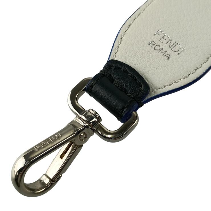 フェンディ ストラップ STRAP YOU KARLITO ストラップ ユー カーリト 8AV077 5R7 レザー ファー - ブラック系 美【本物保証】_8