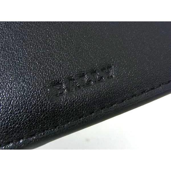 Bally（バリー） 財布 - レザー - 二つ折り 長財布 ブラック ロング
