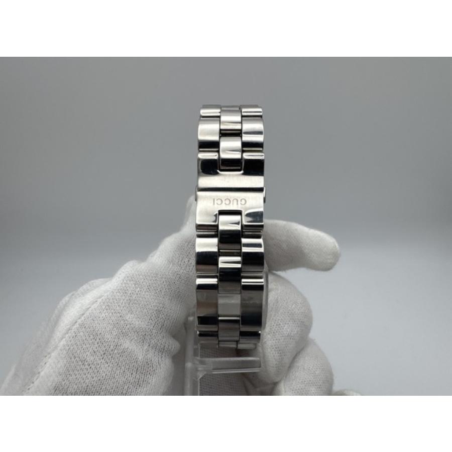 GUCCI（グッチ） 腕時計 2305L ステンレス ブラック シルバー系 美品