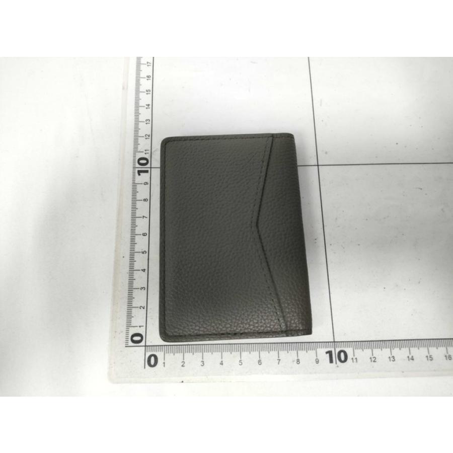 LOUIS VUITTON ルイヴィトン カードケース アエログラム オーガナイザードゥポッシュ M82277 カーキ系 レザー メンズ パスケース 名刺入れ 美品 LOUIS VUITTON（ルイ・ヴィトン） カードケース アエログラム