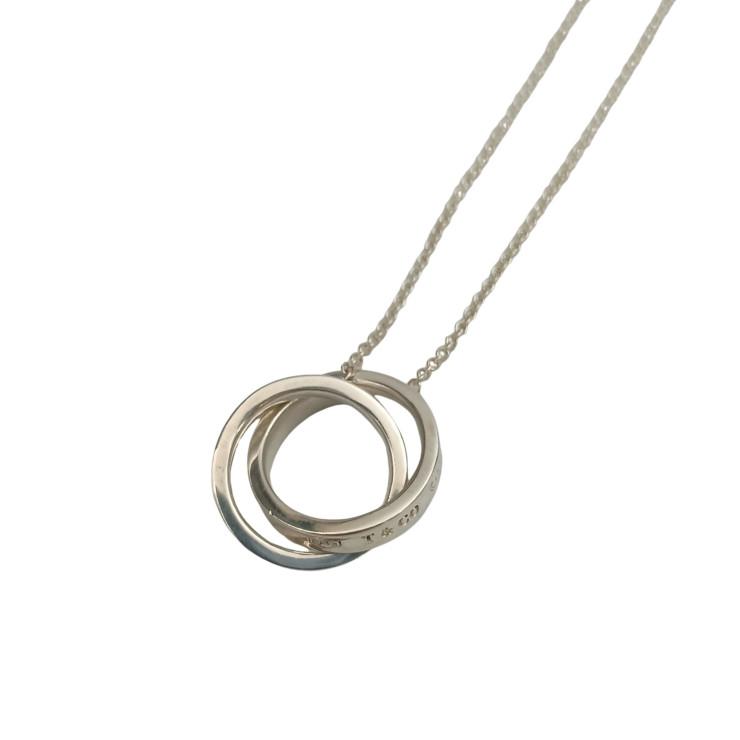 TIFFANY&Co.（ティファニー） ネックレス ナロー ダブルリング SV925