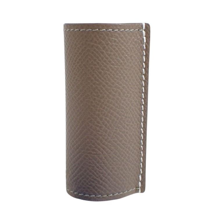 【新品未使用　箱あり】HELMESエルメス　リップケース　エトゥープ HERMES（エルメス） リップスティックケース リップスティックケース