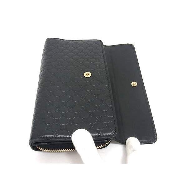 GUCCI（グッチ） 長財布 マイクログッチシマ ジップアラウンド