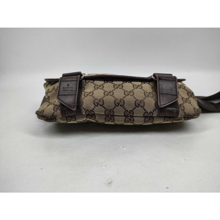 GUCCI（グッチ） ボディバッグ GGキャンバス 145851 キャンバス レザー