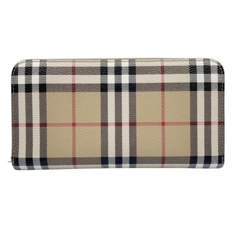 BURBERRY（バーバリー） 長財布 ノバチェック 8070598 PVC レザー