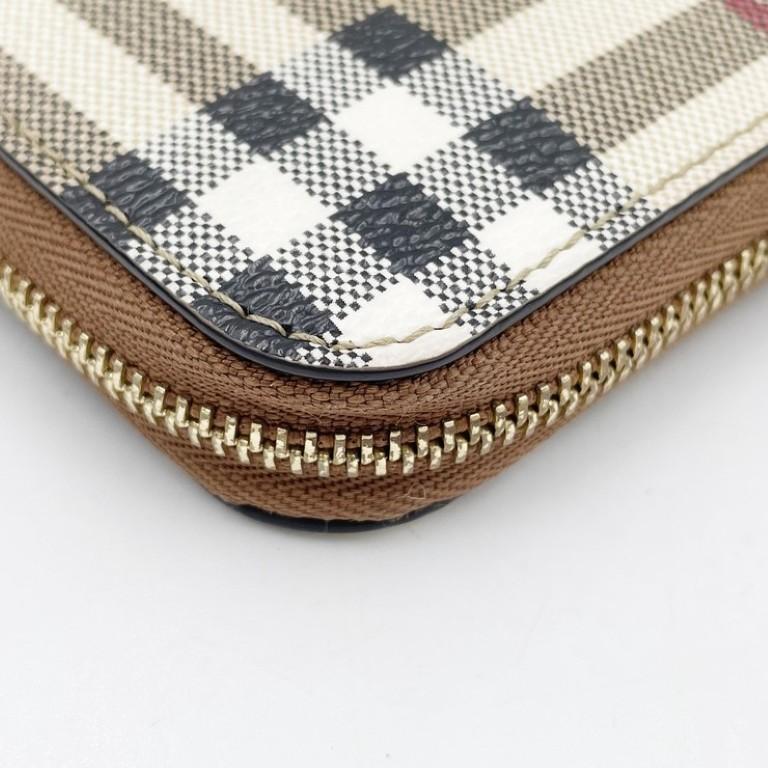 BURBERRY（バーバリー） 長財布 ノバチェック 8070598 PVC レザー