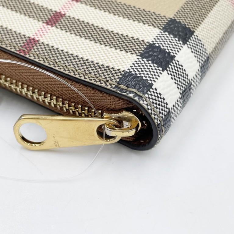 BURBERRY（バーバリー） 長財布 ノバチェック 8070598 PVC レザー