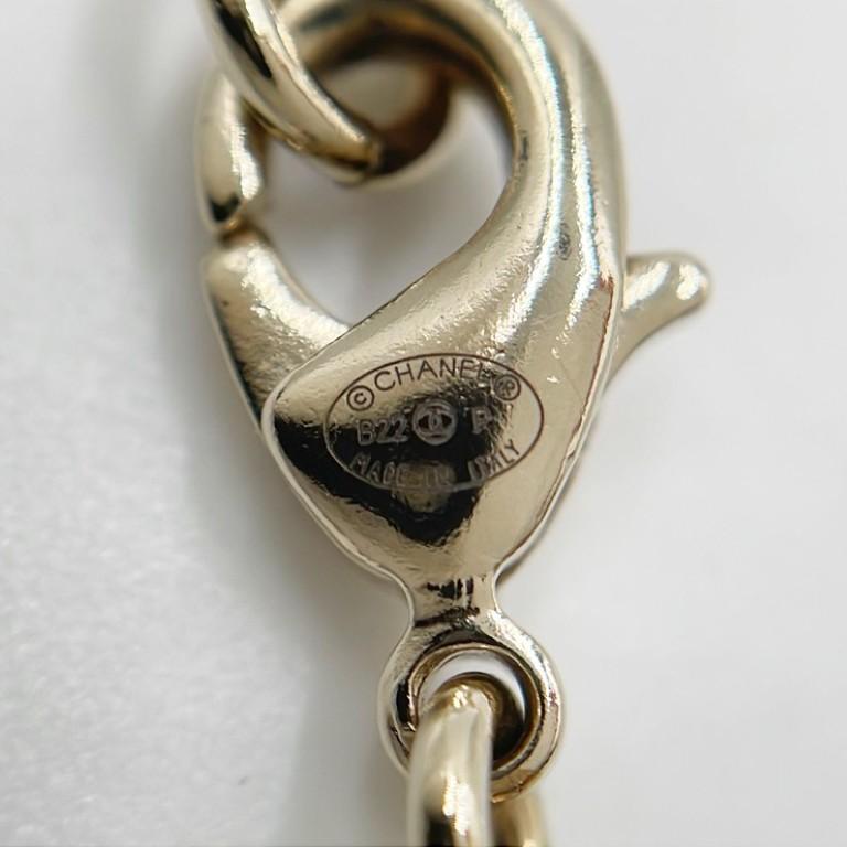 CHANEL（シャネル） ネックレス ココマーク メタル ゴールド系 美品 