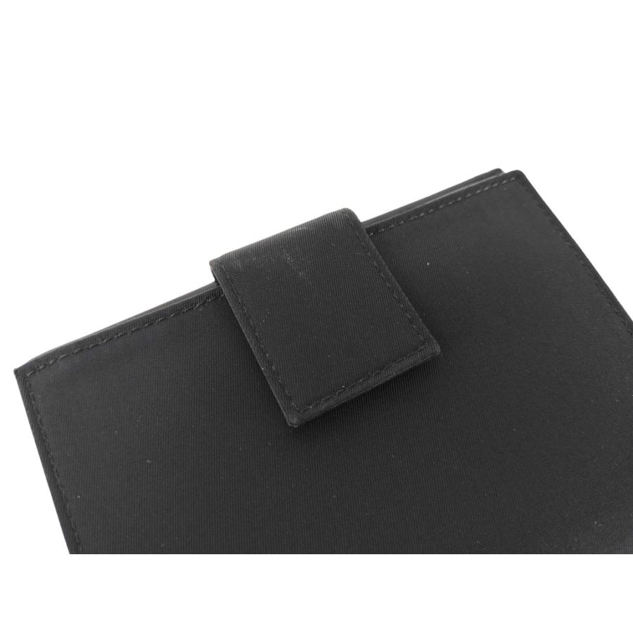 PRADA（プラダ） 財布 トライアングルロゴ ナイロン - Wホック 二