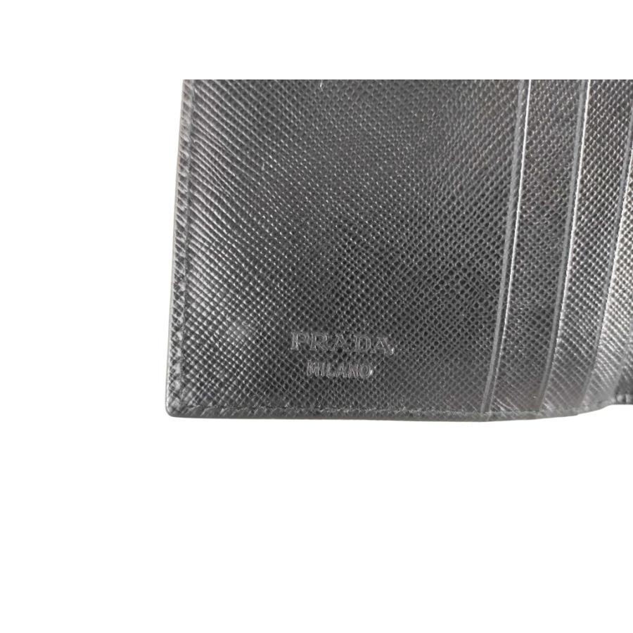 PRADA（プラダ） 財布 トライアングルロゴ ナイロン - Wホック 二