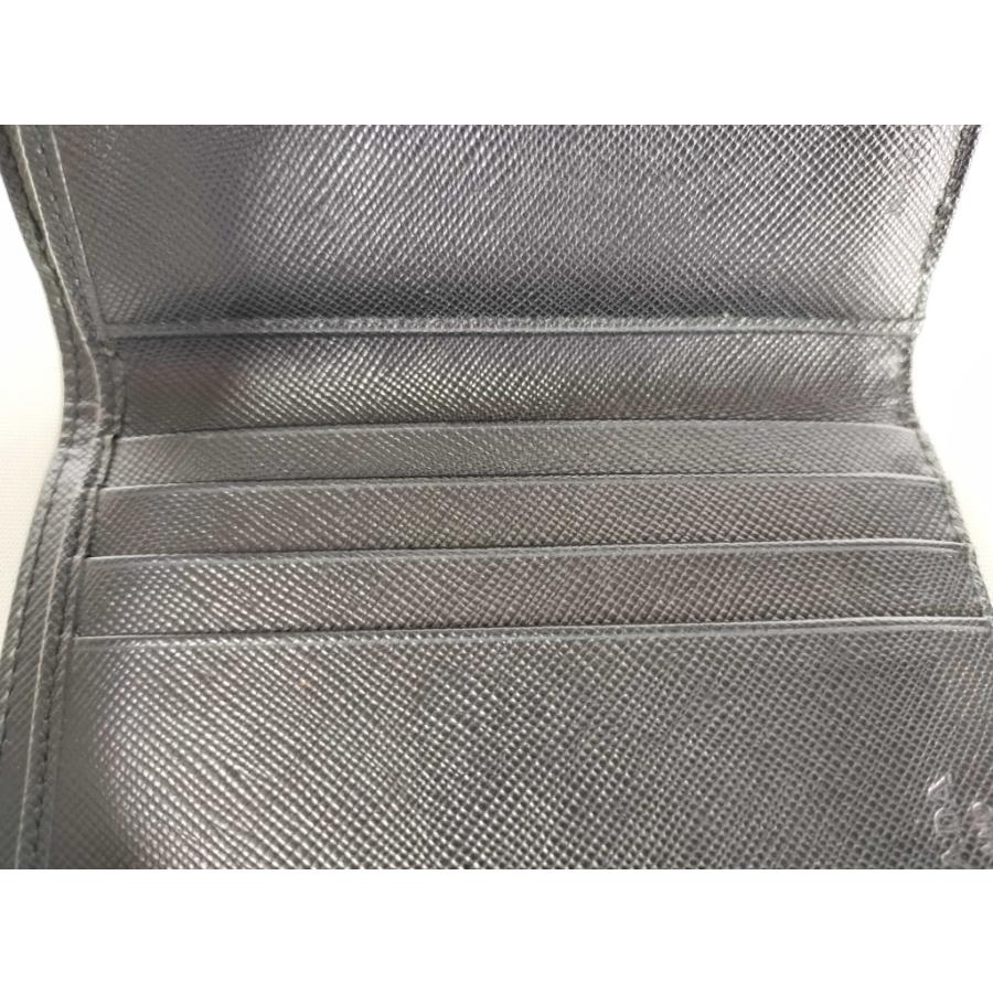 PRADA（プラダ） 財布 トライアングルロゴ ナイロン - Wホック 二