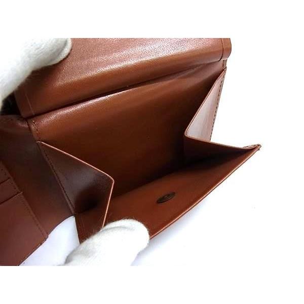 未使用　MCM エムシーエム　レザー二つ折り財布　コニャック MCM（エムシーエム） 二つ折り財布 ヴィセトス ロゴグラム レザー