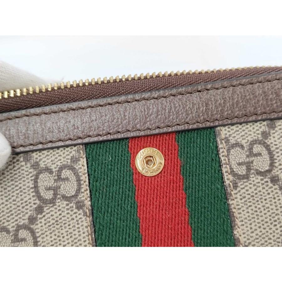 GUCCI（グッチ） 二つ折り財布 オフディア 725662 GGスプリーム レザー