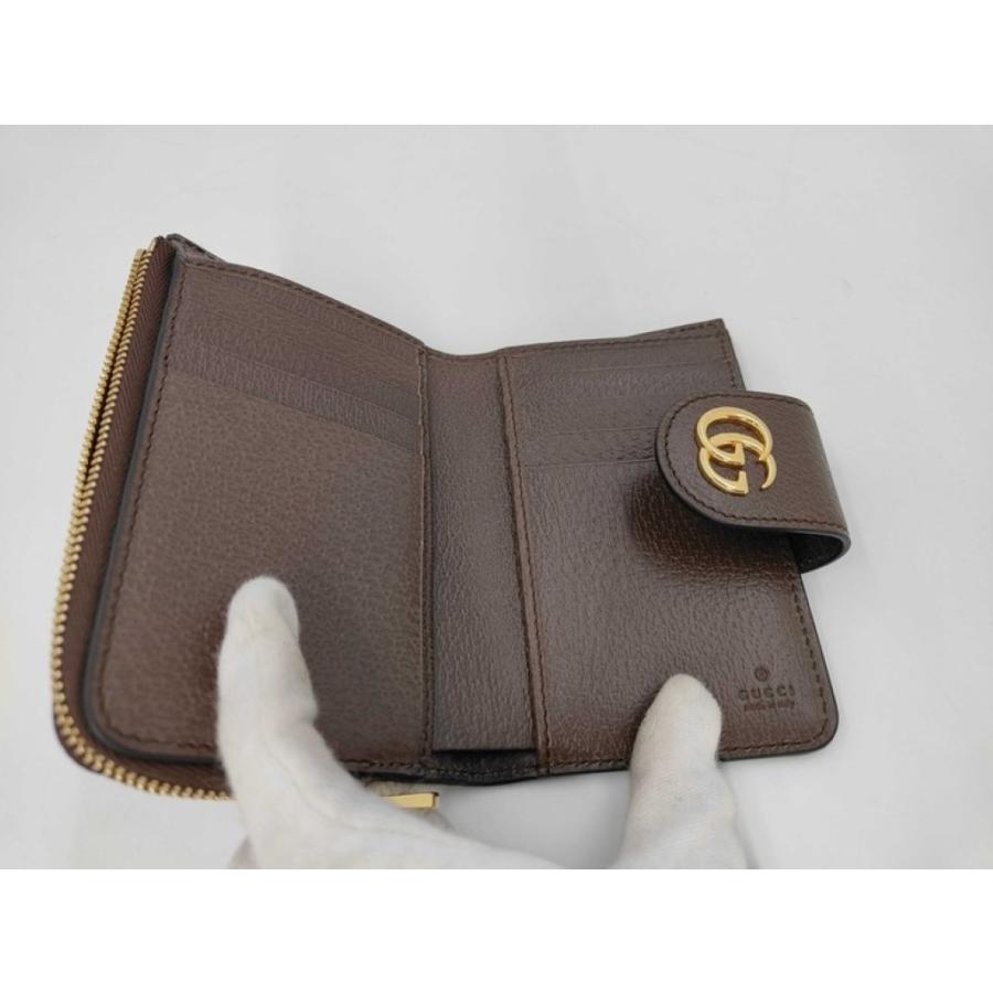 GUCCI（グッチ） 二つ折り財布 オフディア 725662 GGスプリーム レザー