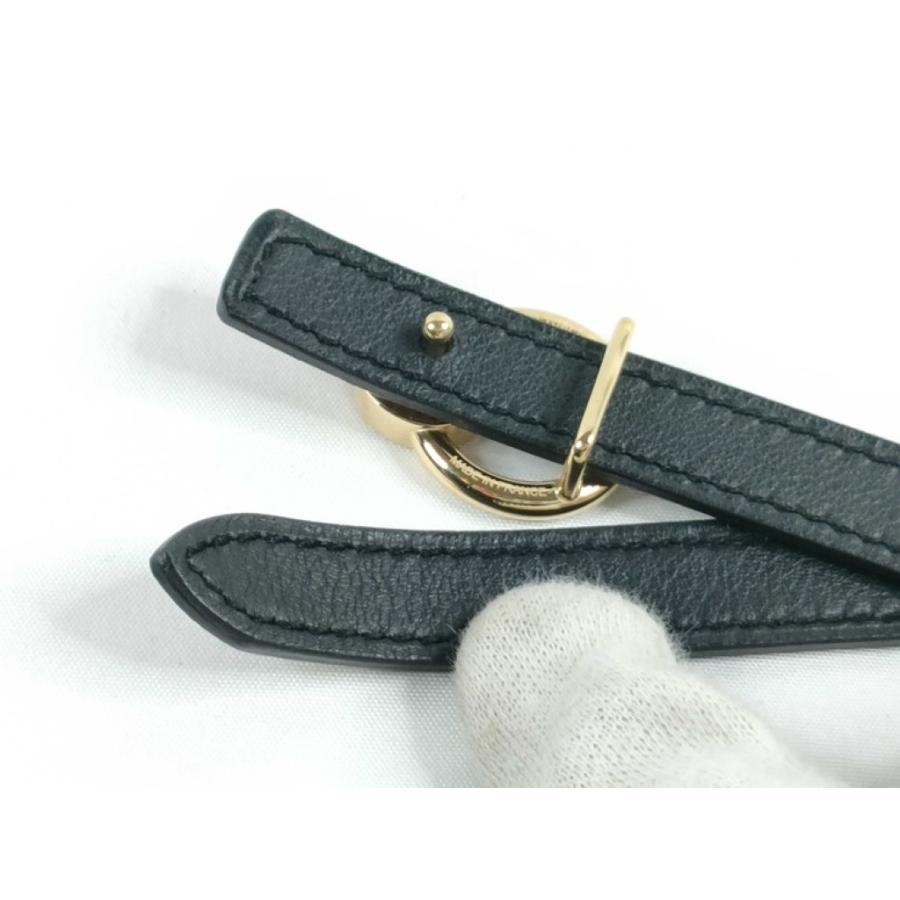 HERMES（エルメス） ベルト セリエ ミニ レザー - エトゥープ ブラック
