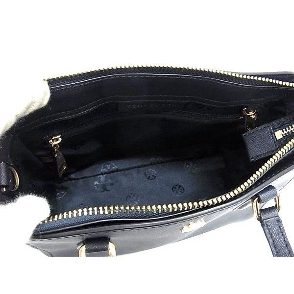 Tory Burch ハンドバッグ 2way エマーソン ブラック ゴールド金具 TORY BURCH（トリーバーチ） ハンドバッグ エマーソン レザー - 2WAY