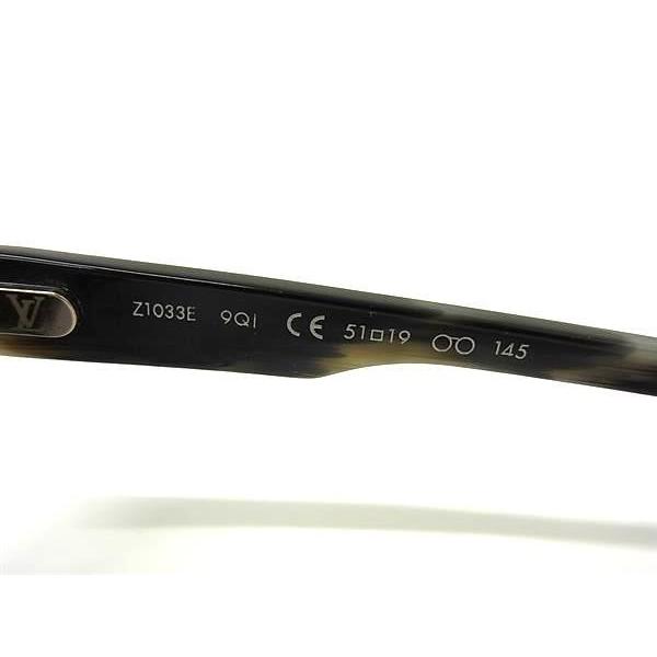 LOUIS VUITTON ルイヴィトン サングラス サングラス LV パームツリー Z1033E ブラック系 アセテート メンズ 美品 LOUIS VUITTON（ルイ・ヴィトン） サングラス サングラス LV パーム
