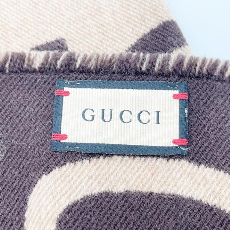 GUCCI（グッチ） スカーフ マフラー GGジャカード 495592 ウール 91