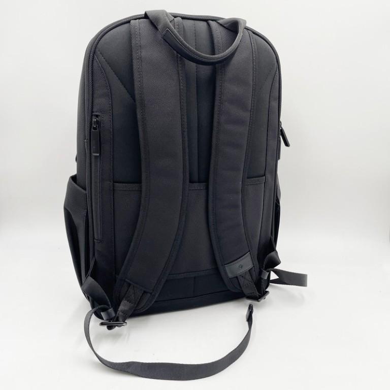 Samsonite サムソナイト リュックサック アンダースコア バックパック 15 ブラック系 ナイロン メンズ 美品 Samsonite（サムソナイト） リュックサック アンダースコア バック
