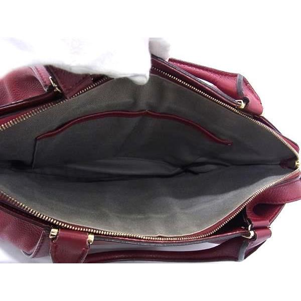 Cartier（カルティエ） トートバッグ Cドゥ SM - ボルドー レザー