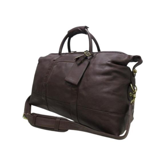 COACH コーチ ボストンバッグ レザー 502 ダークブラウン 旅行