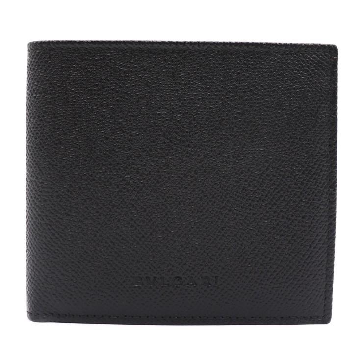 当店だけの限定モデル ブラック レザー 253 財布 2つ折り ブルガリ Bvlgari 新品未使用展示品 黒 小物 本物保証 メンズ 財布 Marinautodetailing Com