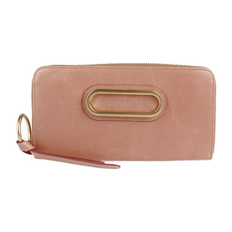 SEE BY CHLOE（シーバイクロエ） 超美品 PAIGE 長財布 9P7677-P264 