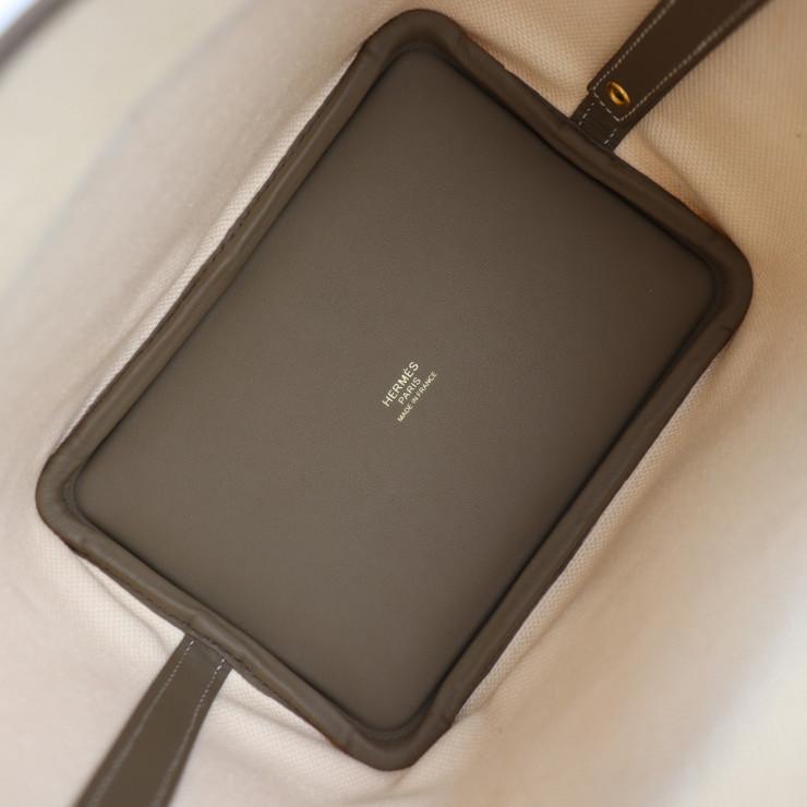 新品未使用展示品 エルメス ピコタンロックPM カーゴ ポケット ハンドバッグ 083189CC トワルゴエラン ア【本物保証】の画像