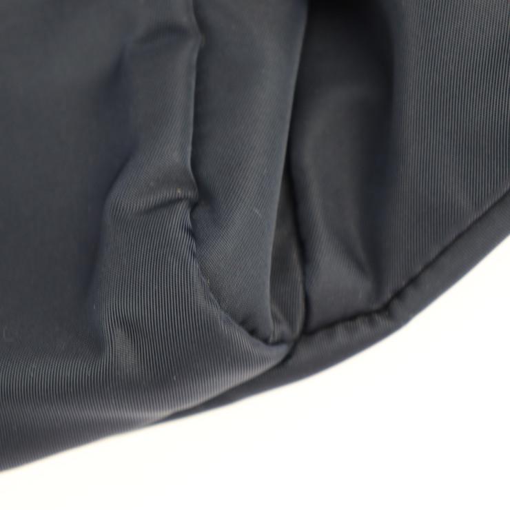 美品 プラダ ボディバッグ ウエストバッグ 2VL005 ナイロン ネイビー系 シルバー金具 ショルダーバッグ 三角【本物保証】_7