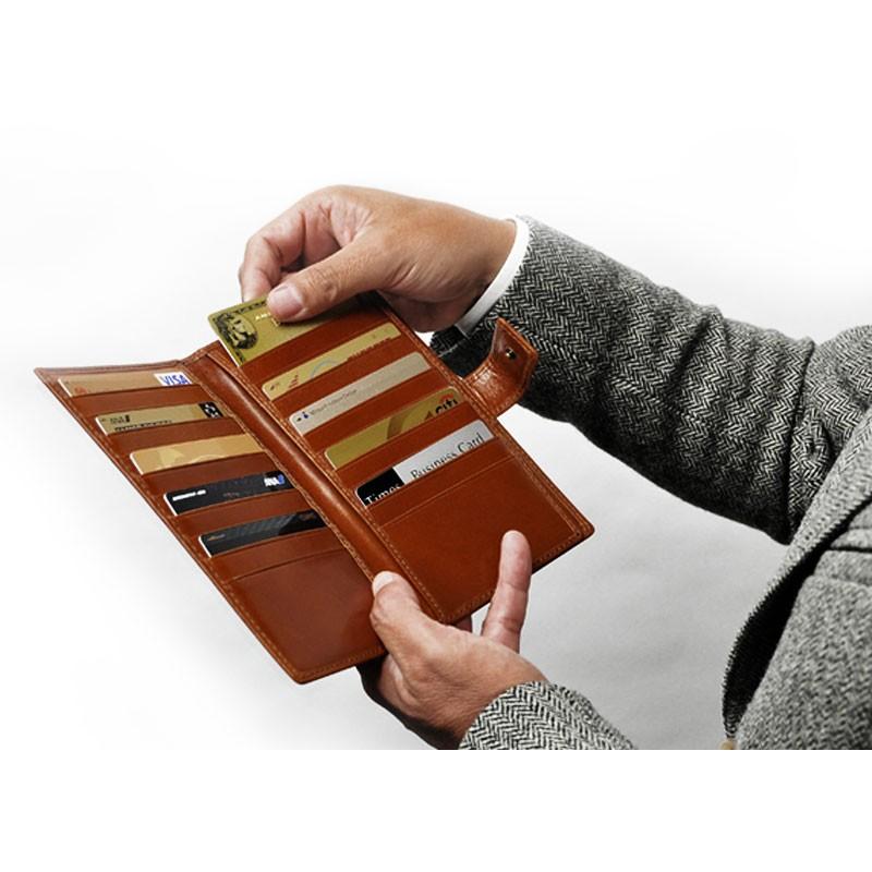 MILAGRO ミラグロ 30枚カード収納 長財布 メンズ レディース 財布