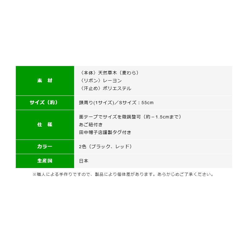 田中帽子店 Roger ロジャー 子供用 麦わらつば広丸型ハット uk-h105-naの画像