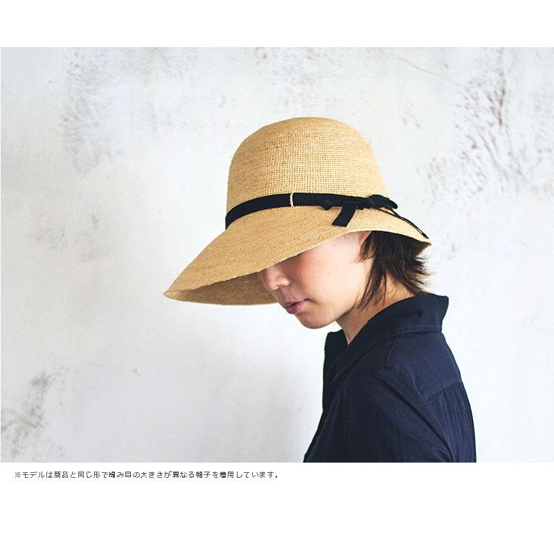 田中帽子店 Chloe2（クロエ2）ラフィア 女優帽 58cm 60cm uk-h139
