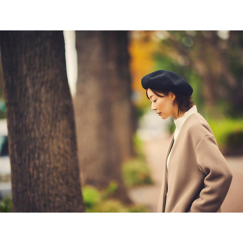 YOKOI BERET ANIS アニス 八角ビックベレー ベレー帽 ウール
