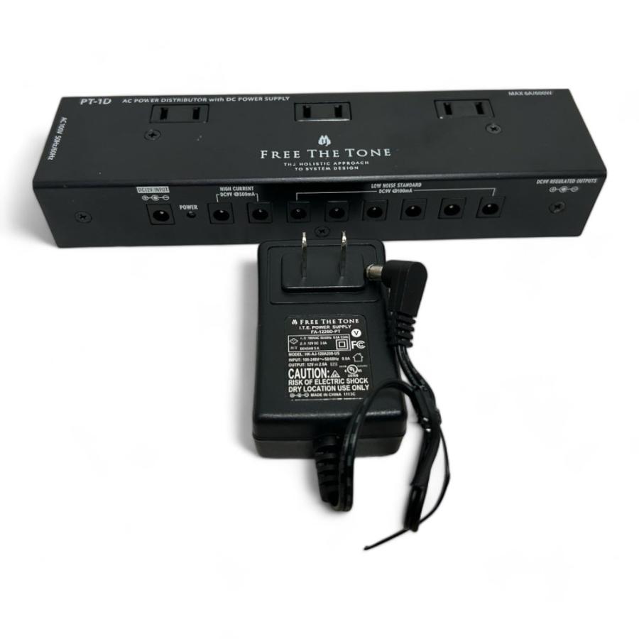 【中古】FREE THE TONE PT-1D パワーサプライ フリーザトーン エフェクター電源の決定版！ Free The Tone PT-1Dをレビュー