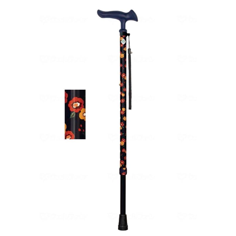 フジホーム かるがもファム?? 伸縮 花柄ネイビー - : ケアショップ3to4