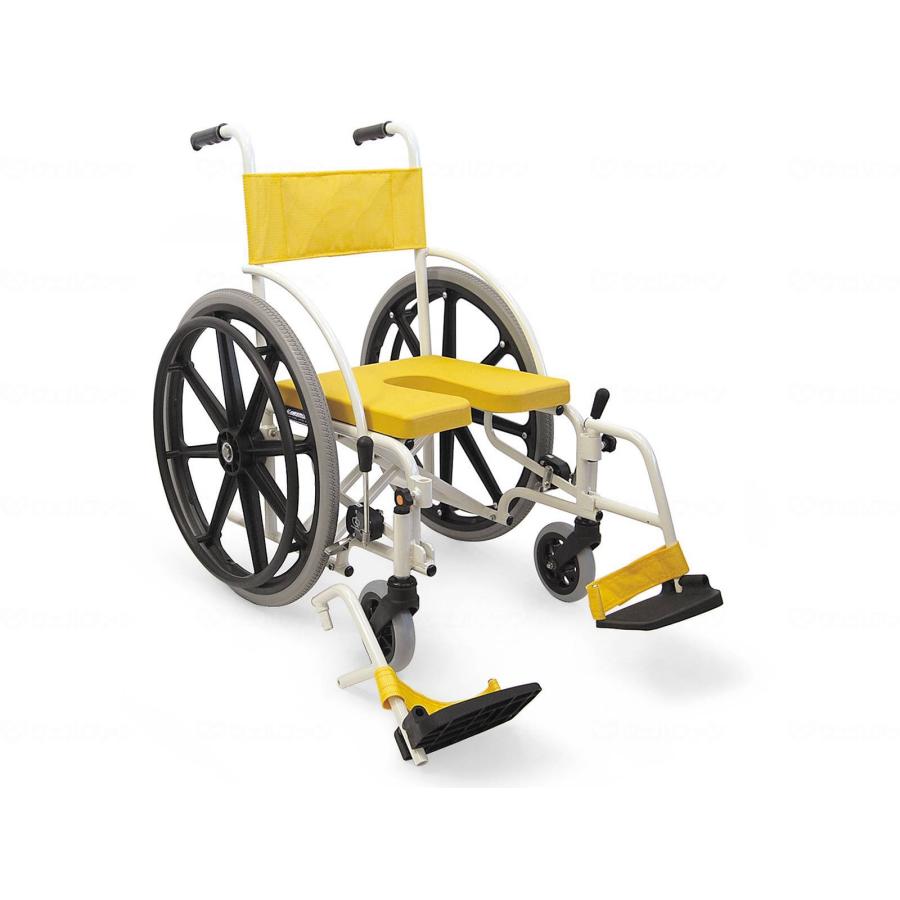 カワムラサイクル 自走・シャワー用(低床)KS7・標準/クリあり イエロー