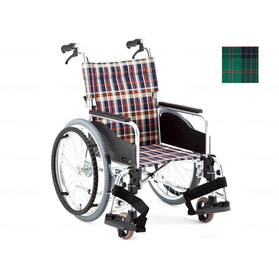 松永製作所 自動ブレーキ装置付車いす 自走型 AR-511BT S-2 座幅42