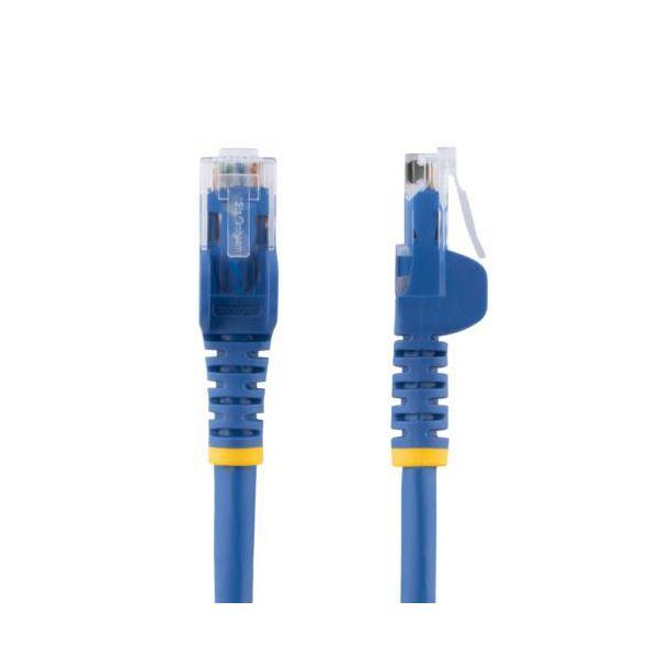 StarTech.com カテゴリ6 LANケーブル RJ45モールドコネクタ 15m ブルー N6PATC15MBL 1本