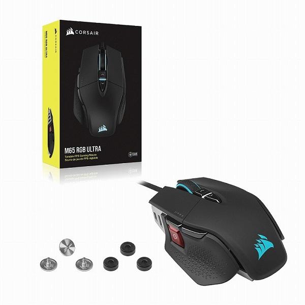 CORSAIR M65 RGB ULTRA WIRELESS (CH-9319411-AP2) 26000DPI対応 FPS特化型ゲーミングマウス