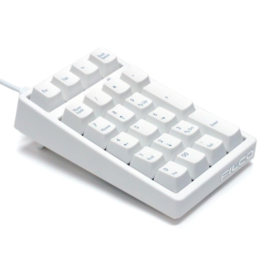 FILCO Majestouch TenKeyPad 2 Professional CHERRY MX SILENT マットホワイト テンキーパッド FTKP22MPS/MW2｜3top｜02