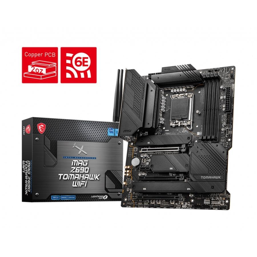 MSI MAG Z690 TOMAHAWK WIFI Intel Z690 ATXマザーボード DDR5メモリ対応マザーボード｜3top